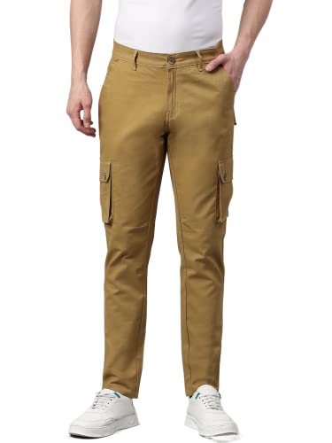Hubberholme Men Slim Fit Casual Comfortable Stretchable Trouser,