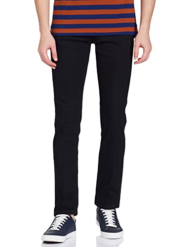 Lee Dark Blue Solid Slim Fit Jeans