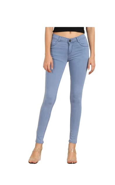 Vivaan Garments Women Stylish Ankle Length Silky Denim Jeans Pant Vivaan Garments Women Stylish Ankle Length Silky Denim Jeans Pant
