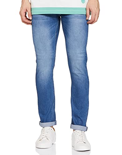 Pepe Jeans Men’s Regular Fit Cotton Blend Jeans