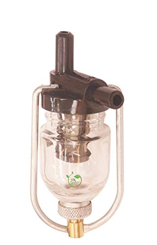 SKGREEN® Glass Bowl Magnetic Fuel Filter for All Petrol Bikes bs3 and bs4 Carburetted Models SKGREEN® Glass Bowl Magnetic Fuel Filter for All Petrol Bikes bs3 and bs4 Carburetted Models