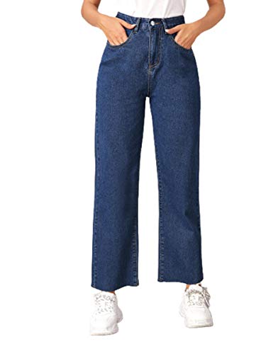 Kotty Dark Blue Cotton Lycra Regular Fit High Rise Women Jeans Kotty Dark Blue Cotton Lycra Regular Fit High Rise Women Jeans