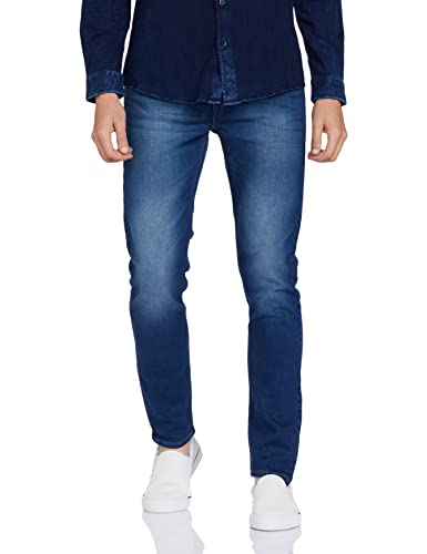 Lee Brushed Indigo Solid Slim Fit Jeans