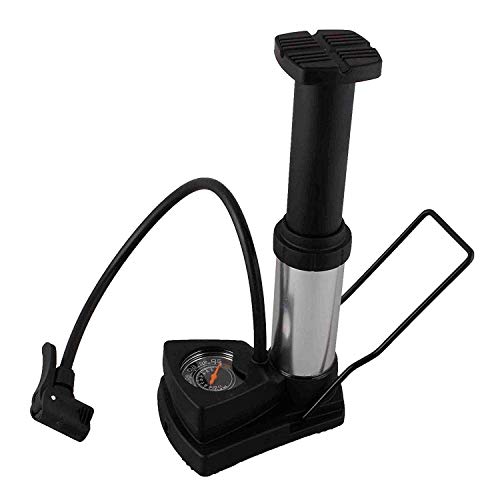 QUXIS Portable Mini Bike Foot Activated Pump with Pressure Gauge – Multicolour QUXIS Portable Mini Bike Foot Activated Pump with Pressure Gauge – Multicolour