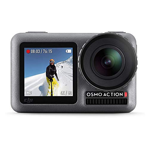 DJI OSMO Action Camera (Silver,Grey) | Dual Screen | 12 MP Camera | 4K Recording Upto 60 FPS | Fast Mode Upto 240 FPS | HDR Recording, Optical DJI OSMO Action Camera (Silver,Grey) | Dual Screen | 12 MP Camera | 4K Recording Upto 60 FPS | Fast Mode Upto 240 FPS | HDR Recording, Optical