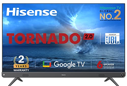 Hisense 126 cm (50 inches) Tornado 2.0 Series 4K Ultra HD Smart LED Google TV 50A7H (Metal Gray) Hisense 126 cm (50 inches) Tornado 2.0 Series 4K Ultra HD Smart LED Google TV 50A7H (Metal Gray)