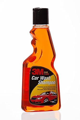 3M Car Wash Shampoo, 250ml | High Foam Car Cleaning | Remove tough dirt | Safe on paint 3M Car Wash Shampoo, 250ml | High Foam Car Cleaning | Remove tough dirt | Safe on paint