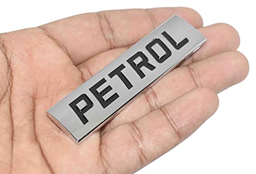 Incognito Petrol Sticker for Car Fuel Tank, Metal (Silver) Incognito Petrol Sticker for Car Fuel Tank, Metal (Silver)