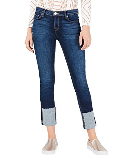 Hudson | Deep Cuff Cropped Jeans | Navy Hudson | Deep Cuff Cropped Jeans | Navy