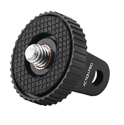 Action Pro Stainless Steel Tripod Mount Adapter Compatible with GoPro Hero 10 9 8 7 6 5 4 3+ 3 Mount to 1/4 Thread Used for GoPro Hero SJCAM Xiaomi YI Action Pro Stainless Steel Tripod Mount Adapter Compatible with GoPro Hero 10 9 8 7 6 5 4 3+ 3 Mount to 1/4 Thread Used for GoPro Hero SJCAM Xiaomi YI