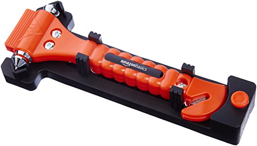 AmazonBasics Emergency Seat Belt Cutter and Window Hammer AmazonBasics Emergency Seat Belt Cutter and Window Hammer