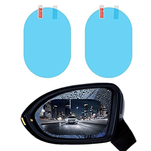 Bowiemall® 2pcs Car Mirror Waterproof Film Car Accessories Anti Fog Film For Car Mirror Rain Proof Film For Car Mirror PET material for All Vehicles Bowiemall® 2pcs Car Mirror Waterproof Film Car Accessories Anti Fog Film For Car Mirror Rain Proof Film For Car Mirror PET material for All Vehicles