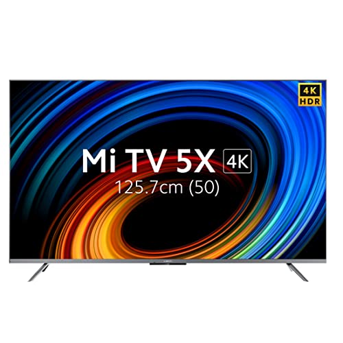 Mi 125.7 cm (50 inches) 5X Series 4K Ultra HD LED Smart Android TV L50M6-ES (Grey) Mi 125.7 cm (50 inches) 5X Series 4K Ultra HD LED Smart Android TV L50M6-ES (Grey)