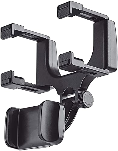 Sounce Car Rearview Mirror Holder Phone Bracket Car Phone Holder 360 Rotation for Universal Cell Phone Holder Stand Base Vehicle Rear View Mirror Phone Holder Mount Universal Smartphone Sounce Car Rearview Mirror Holder Phone Bracket Car Phone Holder 360 Rotation for Universal Cell Phone Holder Stand Base Vehicle Rear View Mirror Phone Holder Mount Universal Smartphone