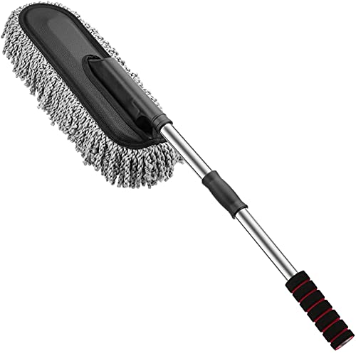 Klick n shop® Microfiber Flexible Duster Car Wash | Car Cleaning Accessories | Microfiber | Brushes | Dry/Wet Home, Kitchen, Office Cleaning Brush with Expandable Handle Klick n shop® Microfiber Flexible Duster Car Wash | Car Cleaning Accessories | Microfiber | Brushes | Dry/Wet Home, Kitchen, Office Cleaning Brush with Expandable Handle