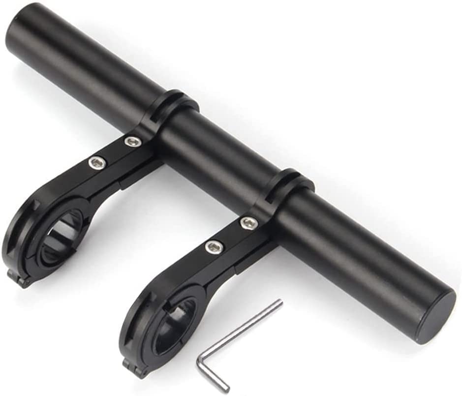 Skypearl India Bike Cycling Lightweight Carbon Fiber Double Handlebar Extender Extension Lamp Holder Mountain with Aluminum Alloy Bracket for 25.4/31.8 mm Cycle Mount (Black) Skypearl India Bike Cycling Lightweight Carbon Fiber Double Handlebar Extender Extension Lamp Holder Mountain with Aluminum Alloy Bracket for 25.4/31.8 mm Cycle Mount (Black)