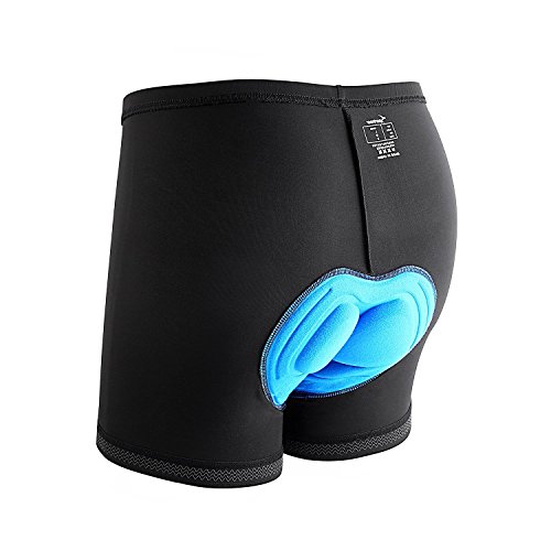 Sportneer Cycling Shorts 3D Padded Bicycle Bike Shorts Underwear with Anti-Slip Leg Grips and Sweat Resistant Properties Sportneer Cycling Shorts 3D Padded Bicycle Bike Shorts Underwear with Anti-Slip Leg Grips and Sweat Resistant Properties