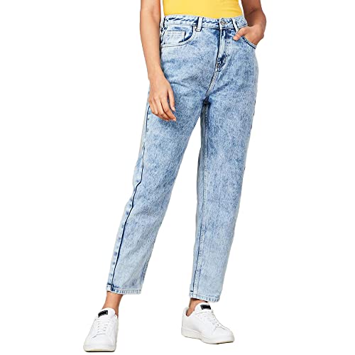Life by Shoppers Stop Regular Fit Ankle Length Denim Womens Jeans Life by Shoppers Stop Regular Fit Ankle Length Denim Womens Jeans