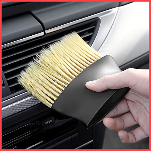 Wolpin Multipurpose Car Interior AC Vent Dashboard Dust Dirt Cleaner Cleaning Brush for Car Interior PC Laptop Keyboard Electronic Gadgets Cleaning Brush Wolpin Multipurpose Car Interior AC Vent Dashboard Dust Dirt Cleaner Cleaning Brush for Car Interior PC Laptop Keyboard Electronic Gadgets Cleaning Brush