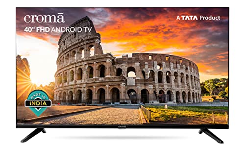 Croma 102 cm (40 Inches) Full HD Certified Android Smart LED TV CREL040FOF024601 (Black) (2022 Model) Croma 102 cm (40 Inches) Full HD Certified Android Smart LED TV CREL040FOF024601 (Black) (2022 Model)