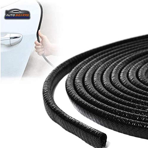 AutoBizarre Black Anti-Scratch Anti-Collision Heavy Duty Edge Guard Door Protection U Shape Edge Trim Rubber Seal Protector Rubber Clips Fit for All Cars – 5 Meters AutoBizarre Black Anti-Scratch Anti-Collision Heavy Duty Edge Guard Door Protection U Shape Edge Trim Rubber Seal Protector Rubber Clips Fit for All Cars – 5 Meters