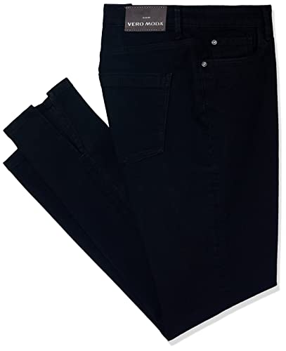 VERO MODA Women’s Regular Jeans (258088101- Black_32) VERO MODA Women’s Regular Jeans (258088101- Black_32)