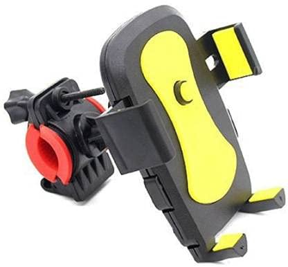 Gadget Crafts Bike Phone Mount Anti Shake and Stable Cradle Clamp with 360° Rotation Bicycle Phone Mount/Bike Accessories/Bike Phone Holder – (Assorted)