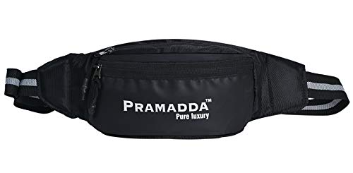 Pramadda Pure Luxury Classic Street Style Crossbody Bag | Sports Waist Bag | Bike Rider Bag | Chest Bag for Men and Women. Small Travel Accessory Fashion Bags for Boys and Girls. (Black) Pramadda Pure Luxury Classic Street Style Crossbody Bag | Sports Waist Bag | Bike Rider Bag | Chest Bag for Men and Women. Small Travel Accessory Fashion Bags for Boys and Girls. (Black)