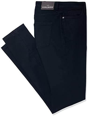 VERO MODA Women’s Regular Jeans (106587301- Black_30) VERO MODA Women’s Regular Jeans (106587301- Black_30)