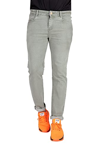 RAGZO Light Blue Men’s Slim Fit Stretchable Jeans