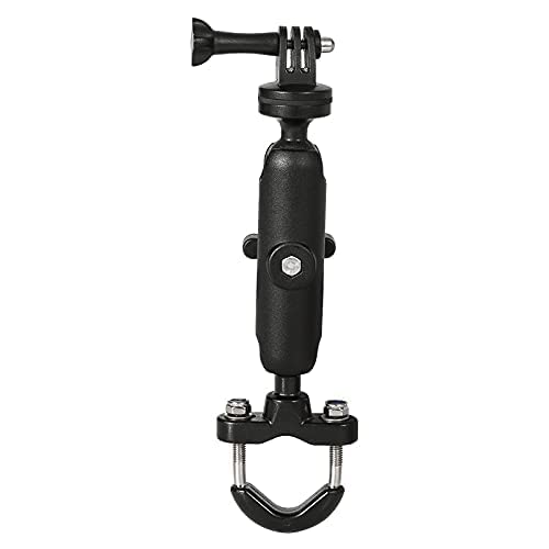 Yellowfin Action Camera Aluminium Alloy Holder Compatible with gopro Bike Mount with Two 360° rotational Angle for Bike Motorcycle and Bicycle (Handlebar Attachment) Yellowfin Action Camera Aluminium Alloy Holder Compatible with gopro Bike Mount with Two 360° rotational Angle for Bike Motorcycle and Bicycle (Handlebar Attachment)