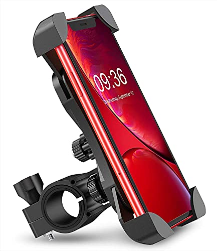 MOSTOS ; Brings Superior® – Bike Phone Mount Anti Shake and Stable Cradle Clamp with 360° Rotation Bicycle Phone Mount/Bike Accessories/Bike Phone Holder – (Black) MOSTOS ; Brings Superior® – Bike Phone Mount Anti Shake and Stable Cradle Clamp with 360° Rotation Bicycle Phone Mount/Bike Accessories/Bike Phone Holder – (Black)