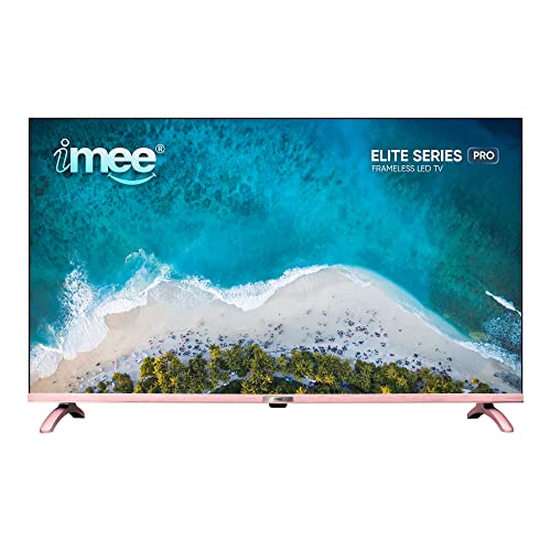 iMee 108cm (43 inch) Elite Pro Series Smart Android HD LED TV with SRS Surround Sound – BEE 4 Star Rated Energy Efficient (Rose Gold Colour)