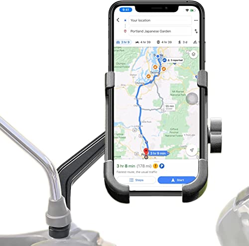 SKYCELL Universal Mobile Holder for Scooty , Bike Mobile Stand Holder Metal Body SKYCELL Universal Mobile Holder for Scooty , Bike Mobile Stand Holder Metal Body