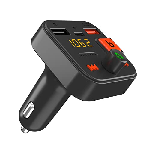 Portronics Auto 20 Smart Audio Connector with Mobile Charger(Type C + QC 3.0), Latest Bluetooth 5.1, 30W Output, Handsfree Calling, Powerful Bass Compatible with Most Cars(Black) Portronics Auto 20 Smart Audio Connector with Mobile Charger(Type C + QC 3.0), Latest Bluetooth 5.1, 30W Output, Handsfree Calling, Powerful Bass Compatible with Most Cars(Black)