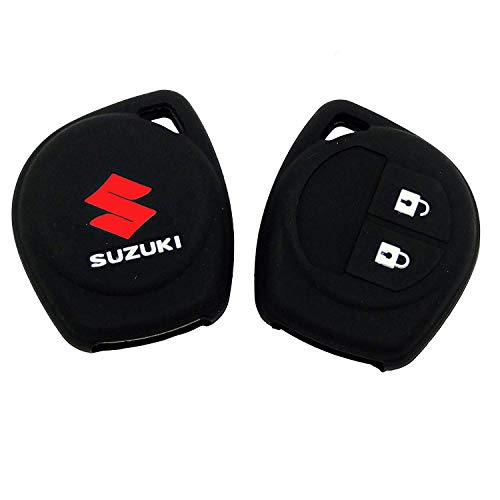 ACUTAS Silicone Car Key Cover for Maruti Suzuki S-Presso,Swift,SX4,DZire,Ignis,Alto,Vitara Brezza,Celerio,Ertiga,Ciaz,SCross,Baleno,Ritz 2 Button Key Cover (Black) ACUTAS Silicone Car Key Cover for Maruti Suzuki S-Presso,Swift,SX4,DZire,Ignis,Alto,Vitara Brezza,Celerio,Ertiga,Ciaz,SCross,Baleno,Ritz 2 Button Key Cover (Black)