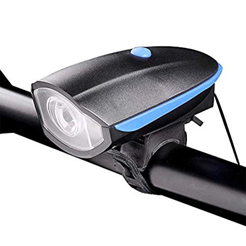 Lista Rechargeable Bike Horn and Light 140 DB with Super Bright 250 Lumen Light 3 Modes, Plastic Lista Rechargeable Bike Horn and Light 140 DB with Super Bright 250 Lumen Light 3 Modes, Plastic