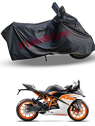 RiderShine KTM rc 200 Bike Cover Waterproof – rc 200 Bike Cover – KTM rc 390 Bike Cover – KTM rc 200 Accessories (Black) RiderShine KTM rc 200 Bike Cover Waterproof – rc 200 Bike Cover – KTM rc 390 Bike Cover – KTM rc 200 Accessories (Black)
