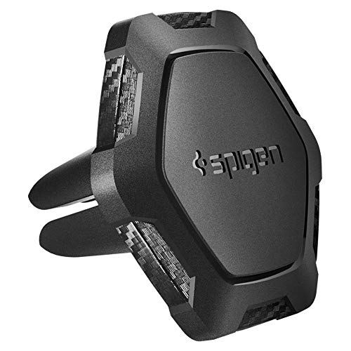Spigen QS11 Quad Car Phone Holder Magnetic Air Vent Phone Holder | QNMP Compatible with Most Smartphones – Black Spigen QS11 Quad Car Phone Holder Magnetic Air Vent Phone Holder | QNMP Compatible with Most Smartphones – Black