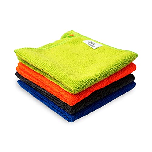 Gizga Essentials Microfiber Cloth, 240 GSM, Highly Absorbent Multipurpose Cloth for Laptop, Mobile Screen Cleaning, Automotive Microfibre Towels for Car Bike Cleaning Polishing, Kitchen Cloth, 4 units Gizga Essentials Microfiber Cloth, 240 GSM, Highly Absorbent Multipurpose Cloth for Laptop, Mobile Screen Cleaning, Automotive Microfibre Towels for Car Bike Cleaning Polishing, Kitchen Cloth, 4 units