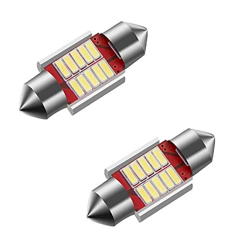 AllExtreme EX31SDW 10 LED Universal Car Interior Super Bright Roof Light Reading Dome Bulb Lamp with Festoon Holder (5W, White, 2 PCS) AllExtreme EX31SDW 10 LED Universal Car Interior Super Bright Roof Light Reading Dome Bulb Lamp with Festoon Holder (5W, White, 2 PCS)