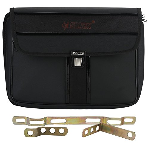 Autofy Side Bag and Metal Clip for All Bikes (Black) Autofy Side Bag and Metal Clip for All Bikes (Black)