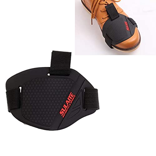 STHIRA® Rubber Motorcycle Non-Slip Wear-Resistant Gear Shift Pad (Black) STHIRA® Rubber Motorcycle Non-Slip Wear-Resistant Gear Shift Pad (Black)