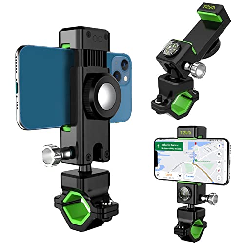 tizum Mobile Holder for Bicycle Handlebar,2-Wheelers for Easy GPS Navigation with 360° Rotation,Shock-Proof Bike Phone Stand with Free Grip Pad for All Smartphones(4 to 6.5 inches,Polyvinyl Chloride) tizum Mobile Holder for Bicycle Handlebar,2-Wheelers for Easy GPS Navigation with 360° Rotation,Shock-Proof Bike Phone Stand with Free Grip Pad for All Smartphones(4 to 6.5 inches,Polyvinyl Chloride)