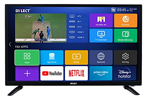 Dylect 80 cm (32 Inches) HD Ready Smart LED TV 32IPS20S (Black) (2020 Model) Dylect 80 cm (32 Inches) HD Ready Smart LED TV 32IPS20S (Black) (2020 Model)