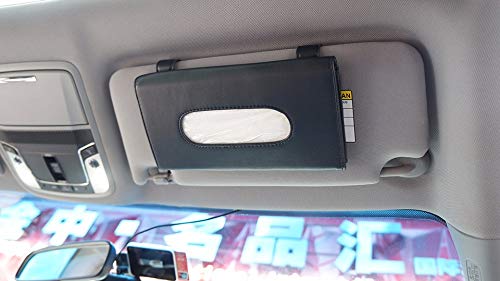 Automaze Car Sun Visor Armrest Back Seat Tissue Napkin Box Holder, Interior Car Accessories (Black Plain, Sun Visor Type) Automaze Car Sun Visor Armrest Back Seat Tissue Napkin Box Holder, Interior Car Accessories (Black Plain, Sun Visor Type)