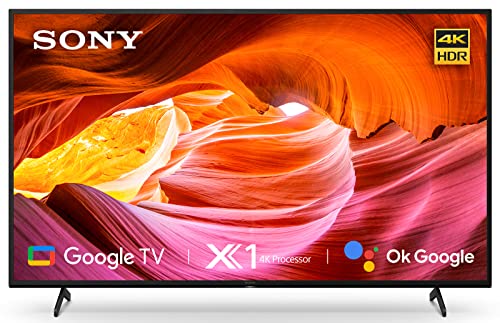 Sony Bravia 164 cm (65 inches) 4K Ultra HD Smart LED Google TV KD-65X75K (Black) (2022 Model) | with Alexa Compatibility Sony Bravia 164 cm (65 inches) 4K Ultra HD Smart LED Google TV KD-65X75K (Black) (2022 Model) | with Alexa Compatibility