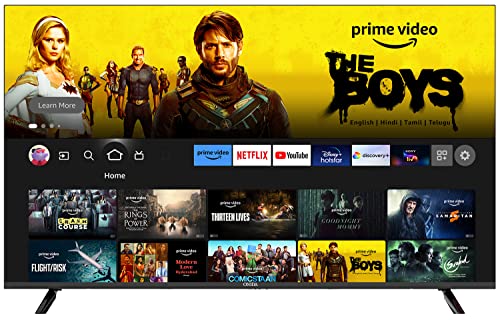 Onida 139 cm (55 inches) 4K Ultra HD Smart LED Fire TV 55UIF1 (Black)