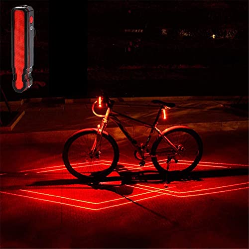 FABSPORTS USB Rechargeable Fancy Laser Lights, for Bicycles, Scooters, Skateboard etc Ideal Kids Gift, Accessories for Cycling, Safety Tail Light for Bicycle, Pack of 1 FABSPORTS USB Rechargeable Fancy Laser Lights, for Bicycles, Scooters, Skateboard etc Ideal Kids Gift, Accessories for Cycling, Safety Tail Light for Bicycle, Pack of 1
